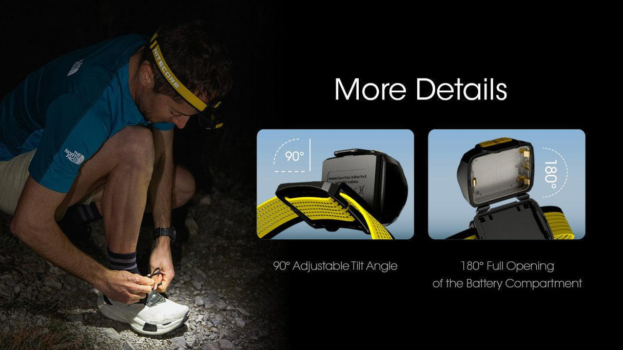 Nitecore UT27 800 Rechargeable LED Head Torch