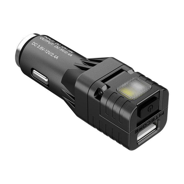 Nitecore VCL10 Multi-functional USB Car Charger and LED Light
