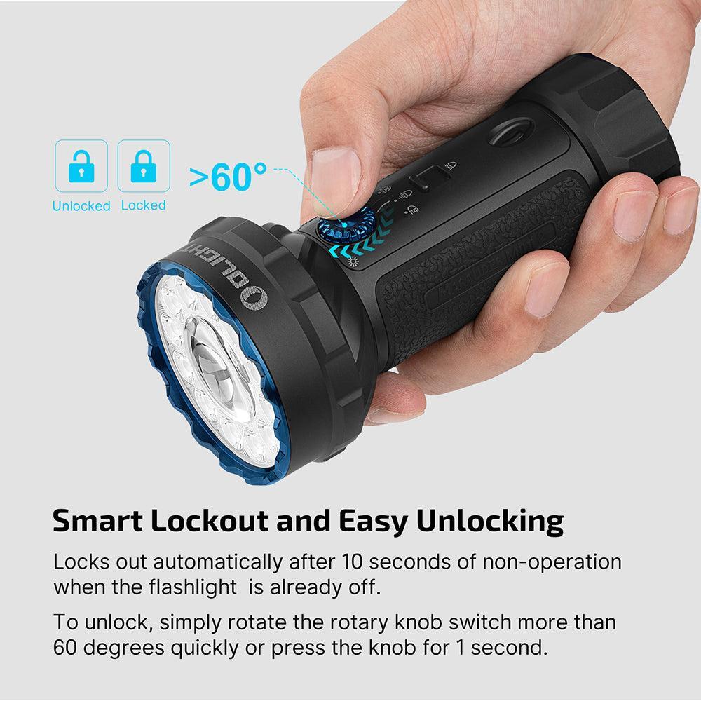 Olight Marauder Mini 2 Rechargeable LED Torch – Torch Direct