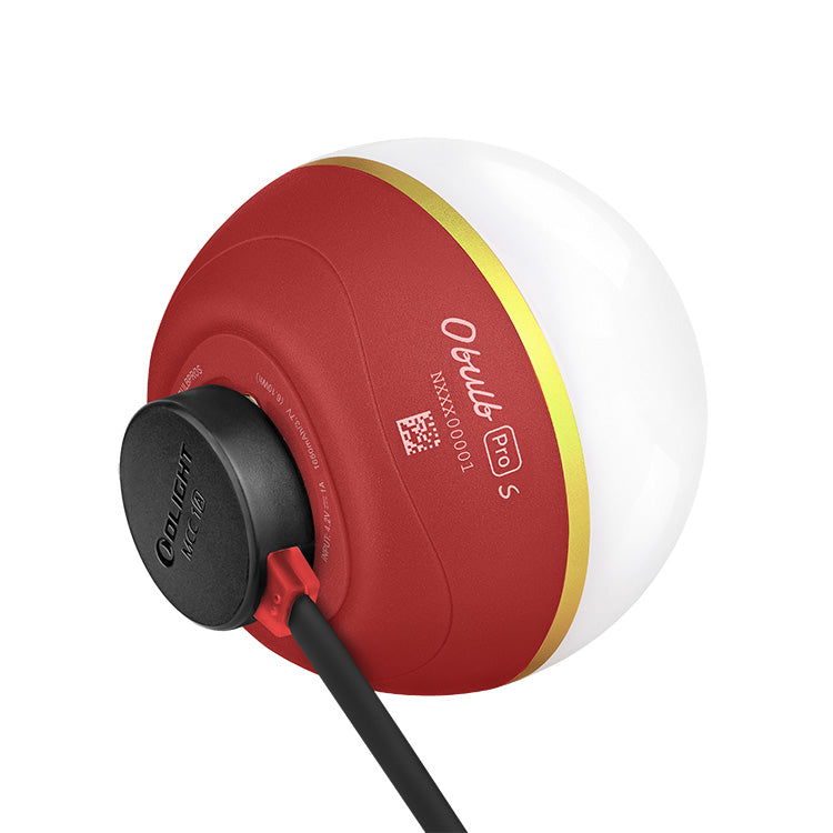 Olight Obulb Pro S Red Multicoloured Rechargeable LED Light Orb (With MCC1A Charger)