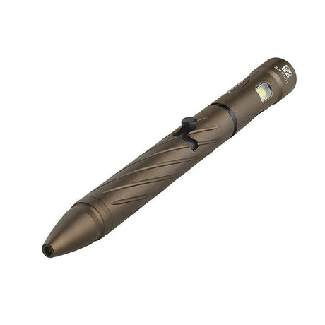 Olight Open 2 Rechargeable LED Torch & Pen (Limited Edition Desert Tan)