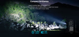 Olight Perun 3 Mini Rechargeable Versatile LED Head Torch