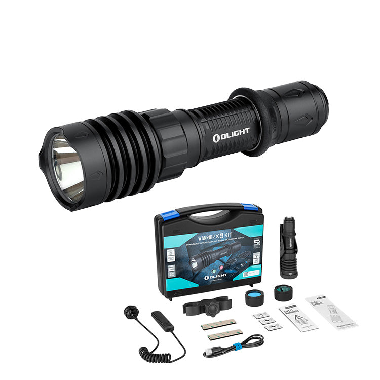 Olight Warrior X 4 Rechargeable LED Torch Kit