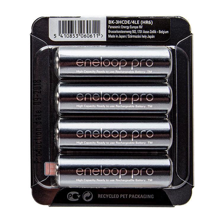 Panasonic Eneloop Pro AA 2500 mAh NiMH Batteries