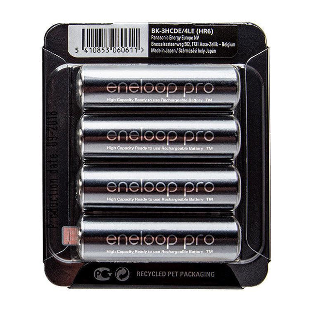 Panasonic Eneloop Pro AA 2500 mAh NiMH Batteries