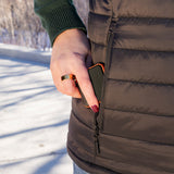 THAW 2K RC Rechargeable Hand Warmers with Integrated LED Light (Pack of 2)