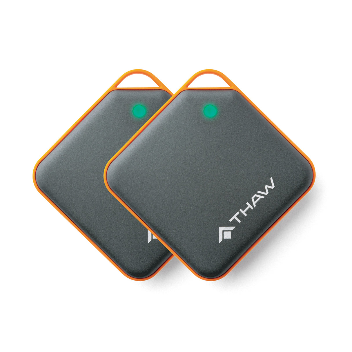 THAW 2K RC Rechargeable Hand Warmers with Integrated LED Light (Pack of 2)