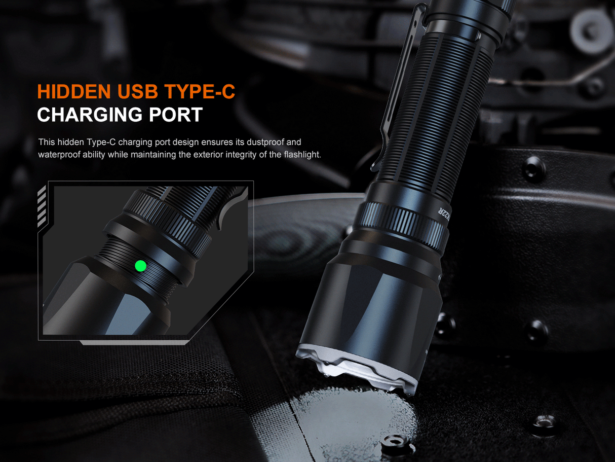 Fenix TK22R Rechargeable Tactical LED Torch
