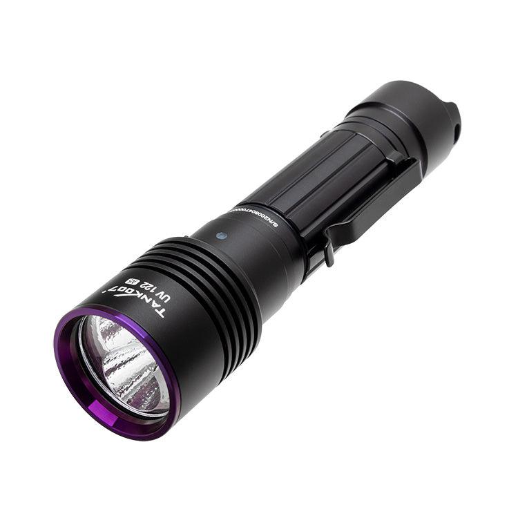 Tank007 UV122 Ultraviolet & White Light Rechargeable LED Torch (365 nm)