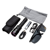 Tank007 UVC31 Ultraviolet Rechargeable LED Torch Kit (365 nm)
