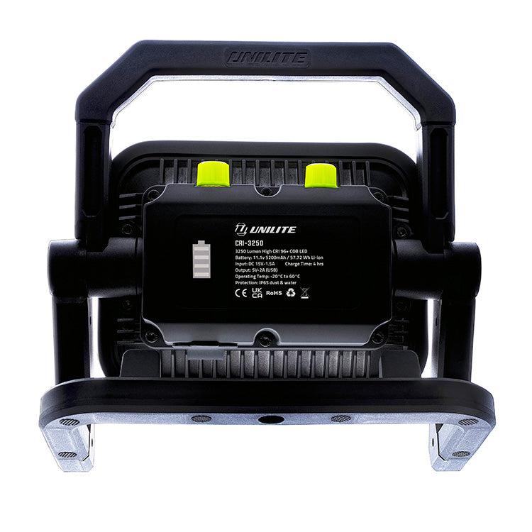 UniLite CRI-3250 Rechargeable & Mains Powered Industrial LED Site Light