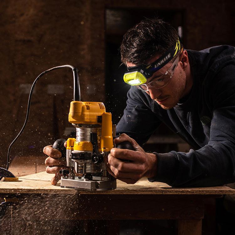 UniLite HL-5R Rechargeable Sensor LED Head Torch