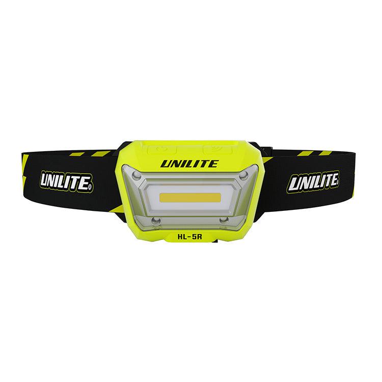 UniLite HL-5R Rechargeable Sensor LED Head Torch