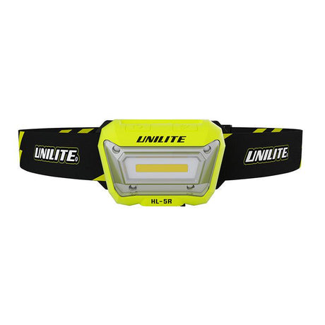 UniLite HL-5R Rechargeable Sensor LED Head Torch