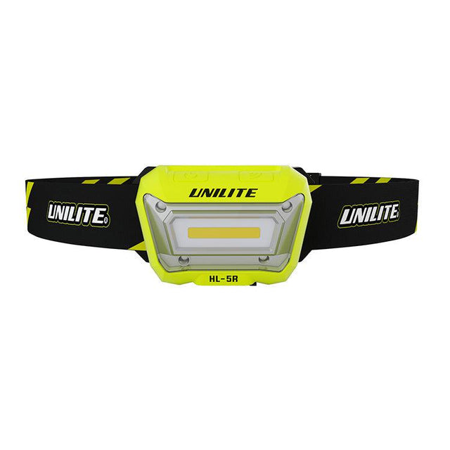 UniLite HL-5R Rechargeable Sensor LED Head Torch