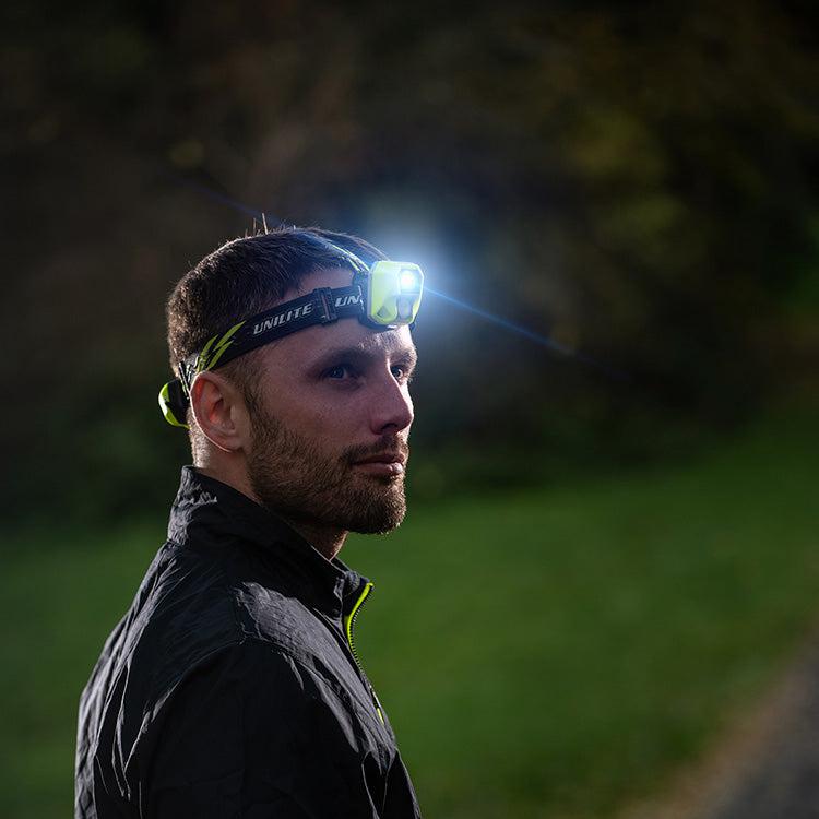 UniLite HL-6R Rechargeable LED Head Torch