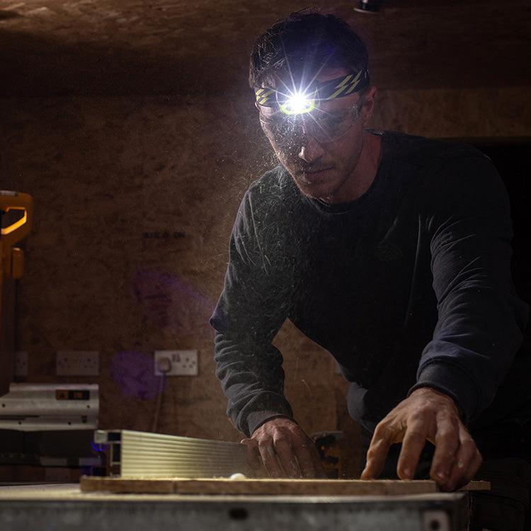UniLite HL-7R Rechargeable Sensor LED Head Torch