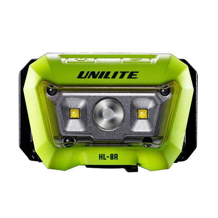 UniLite HL-8R Rechargeable Sensor LED Head Torch