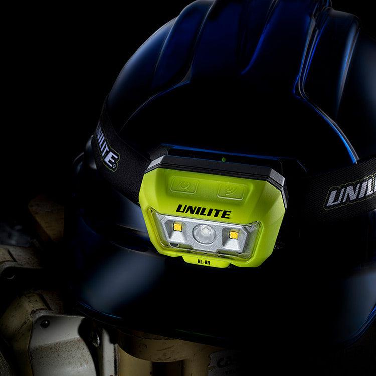 UniLite HL-8R Rechargeable Sensor LED Head Torch
