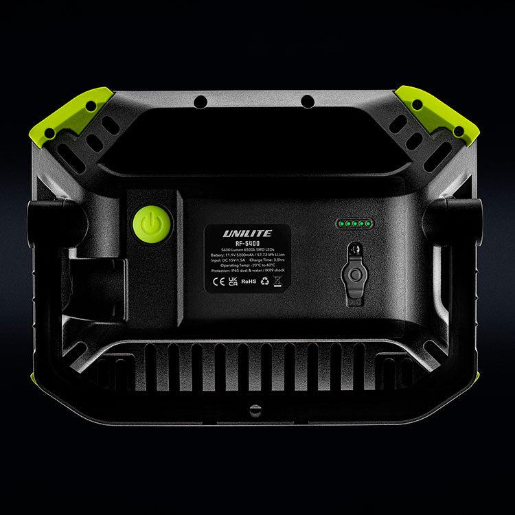 UniLite RF-5400 Heavy Duty Rechargeable & Mains Powered LED Floodlight