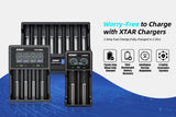 Xtar 18650 3.6 V, 4000 mAh Li-ion Protected Battery