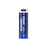 Xtar AA 1.5 V, 2450 mAh USB-C Rechargeable Lithium-ion Protected Battery (4 Pack)