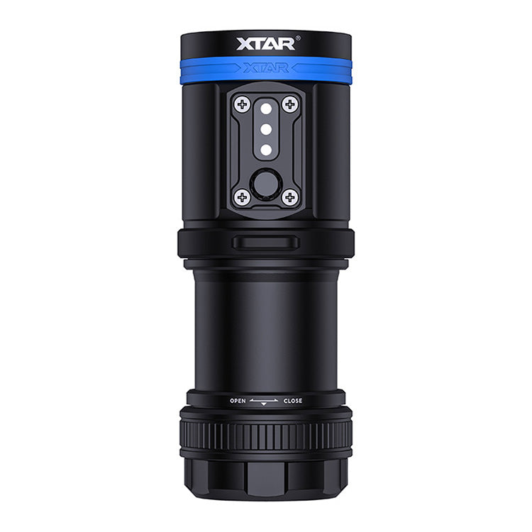 Xtar D30 4000 LED Diving Torch Kit (White/Red/Blue/UV) – Torch Direct