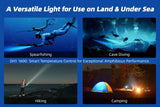 Xtar DH1 1600 LED Diving Torch Kit