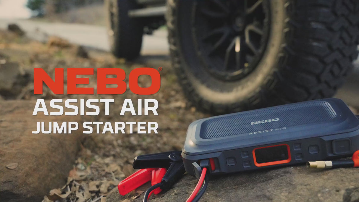 NEBO Air Assist Jump Starter