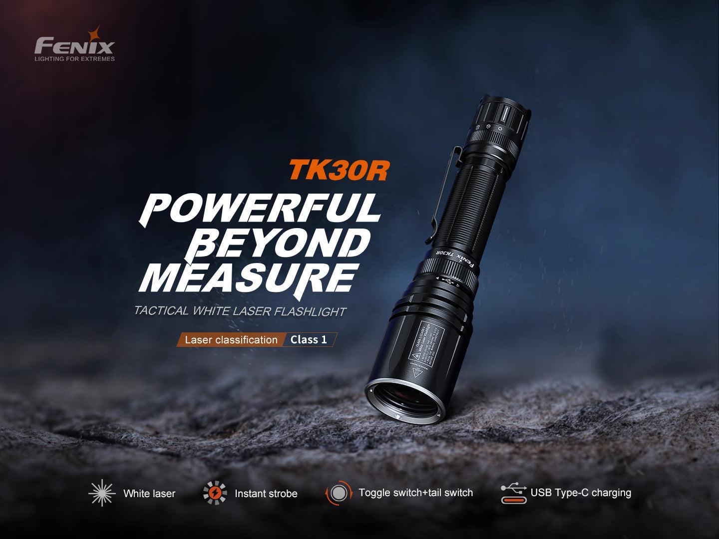 Fenix TK30R Tactical Rechargeable LEP Torch | Torch Direct