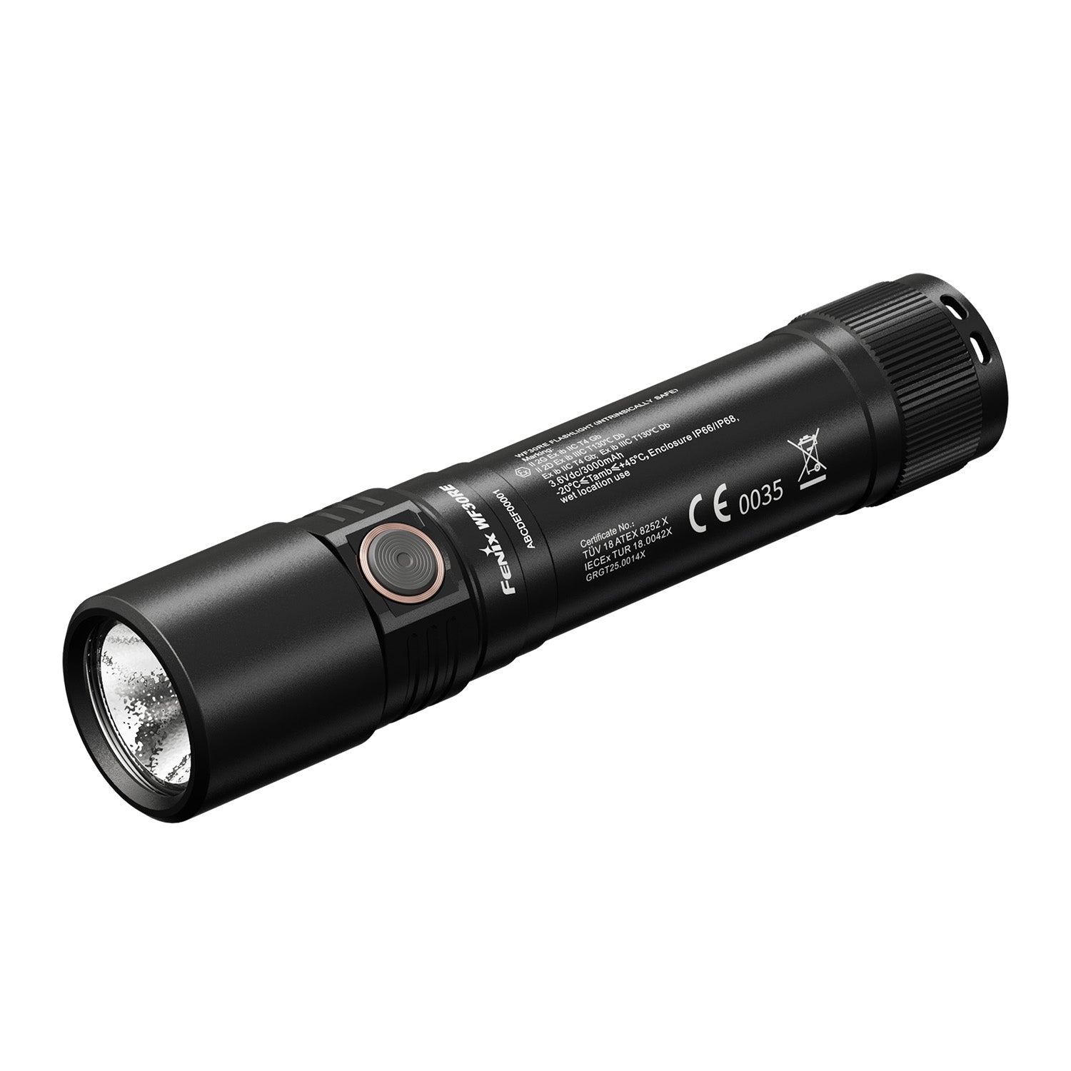 Fenix WF30RE 2025 ATEX Intrinsically Safe LED Torch | Torch Direct