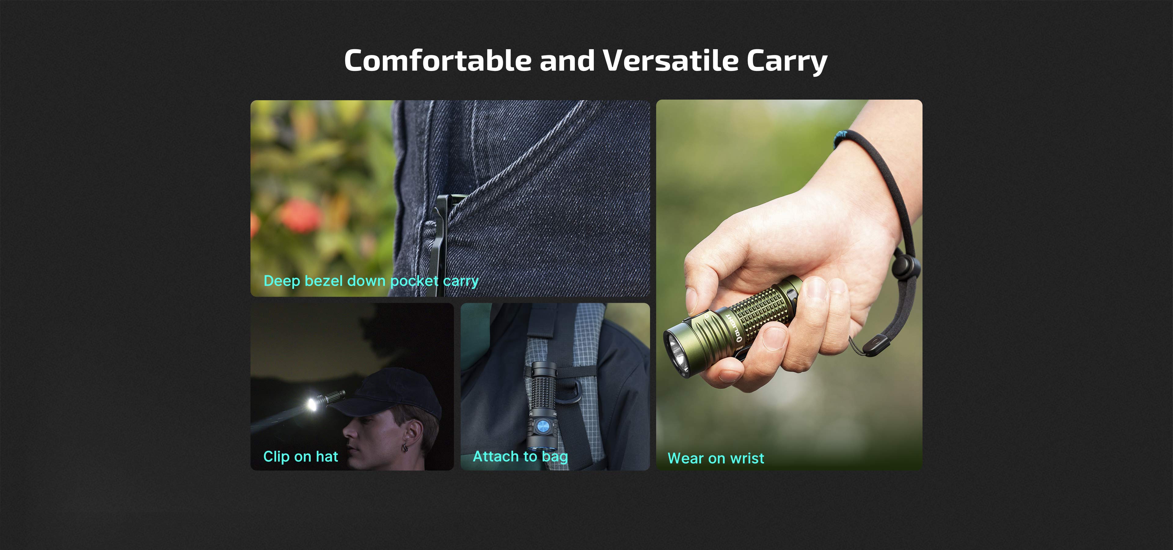 Olight Baton Turbo Rechargeable LED Torch | Torch Direct