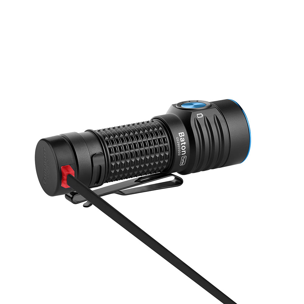 Olight Baton Turbo Rechargeable LED Torch | Torch Direct