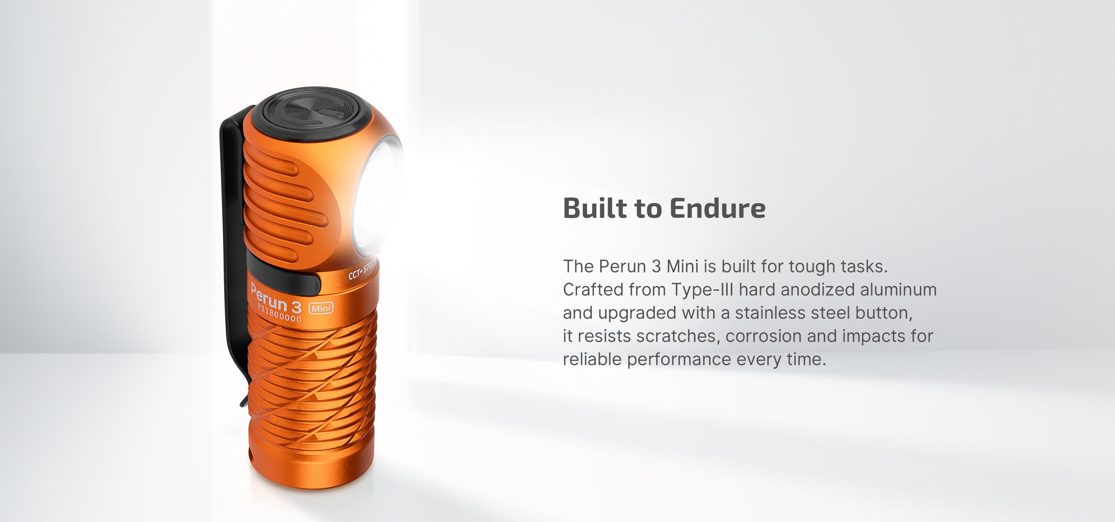 Olight Perun 3 Mini Rechargeable Head Torch | Torch Direct
