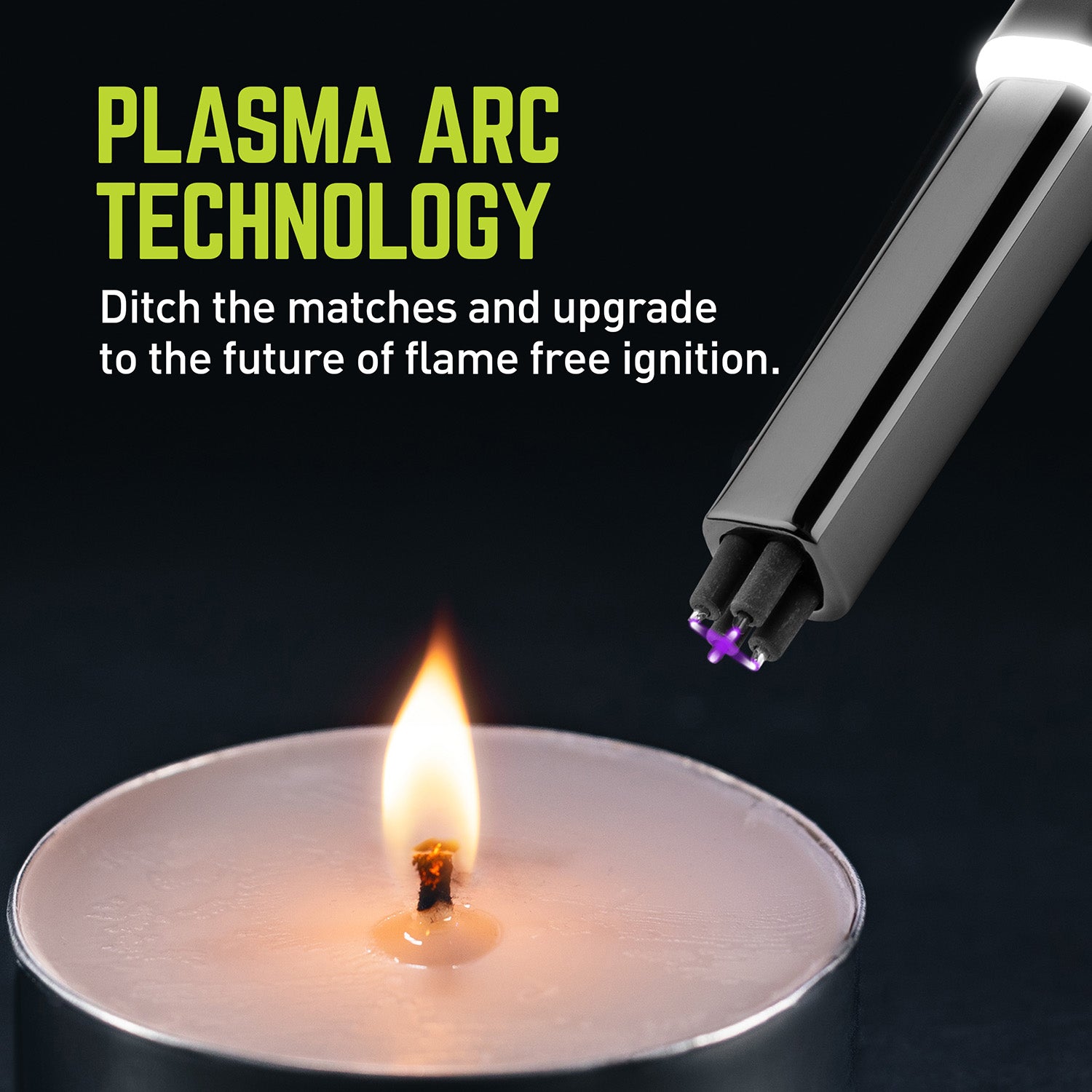 True Utility Plasma Rechargeable Lighter Wand | Torch Direct